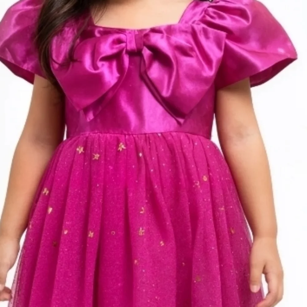 Pink Dress with Gold Accents, Wedding
